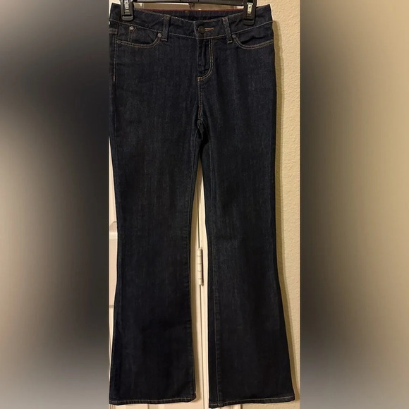 EUC Talbots Heritage boot jeans size 2 - blue denim - Picture 1 of 6